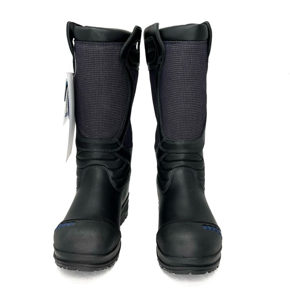 Cosmas Vulcan 14” Leather/Kermel Structural Bunker Boot Women’s Size 7.5 New NWT - Picture 2 of 16